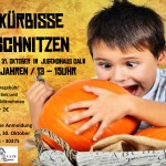 Kürbisse schnitzen Herbstferien