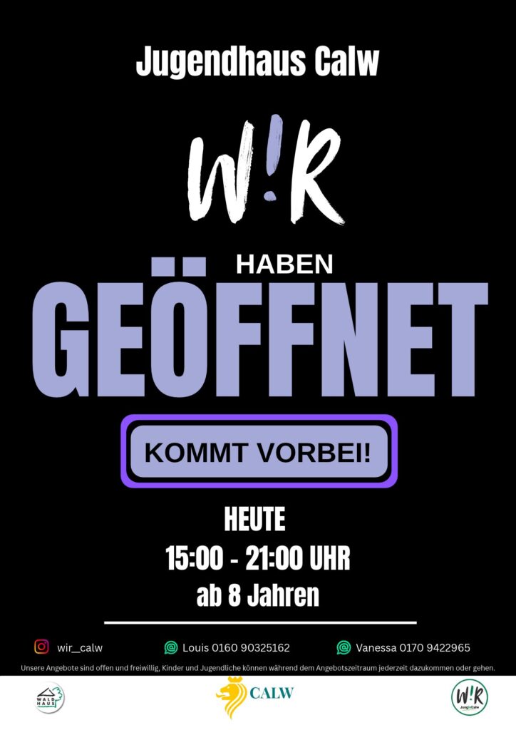 jugendhaus open